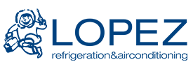 Lopez Refrigeration & Air Conditioning Logo